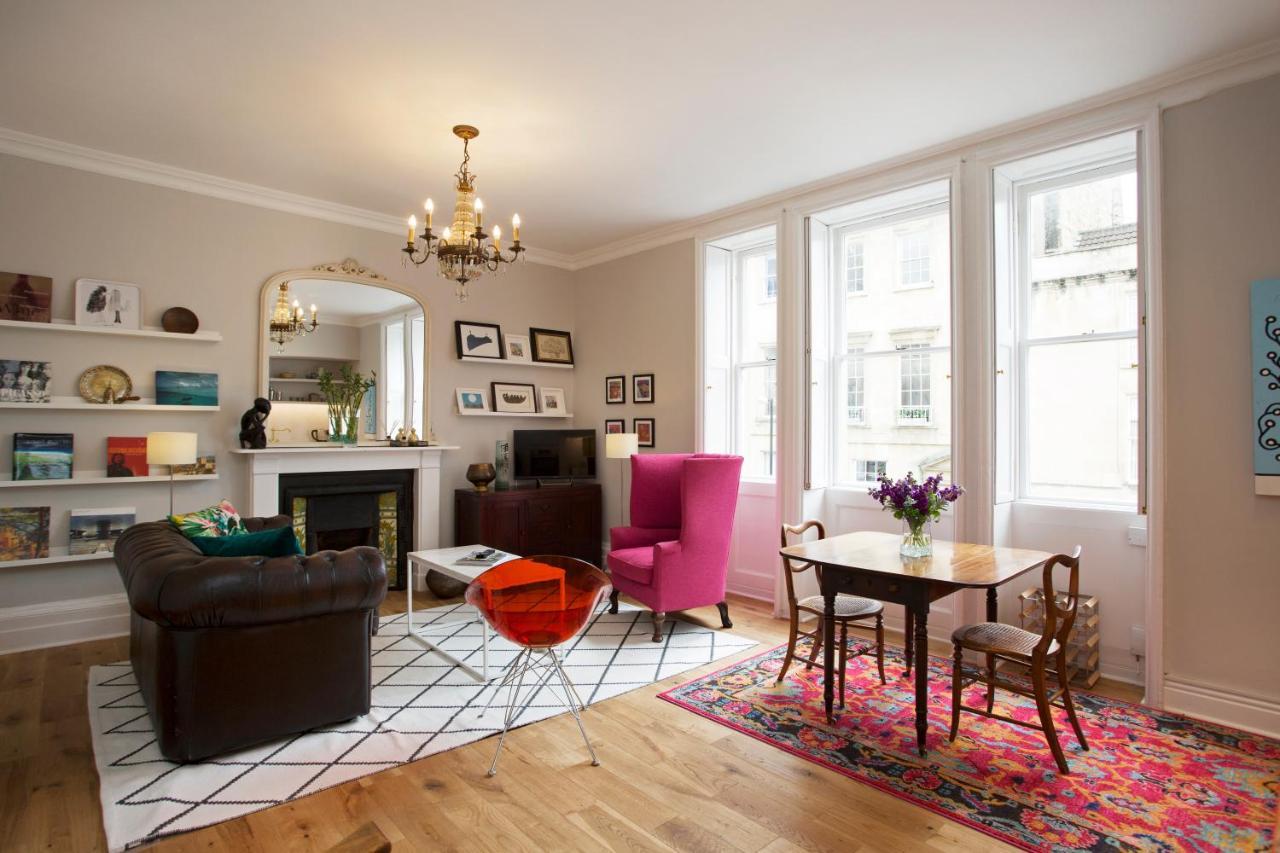 1 Bed Georgian Apartment In Bath City Centre Exterior photo